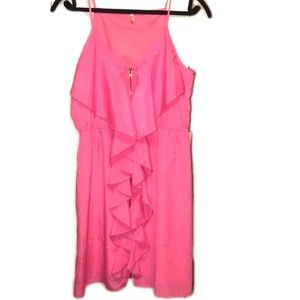 Neon Pink Mini Dress